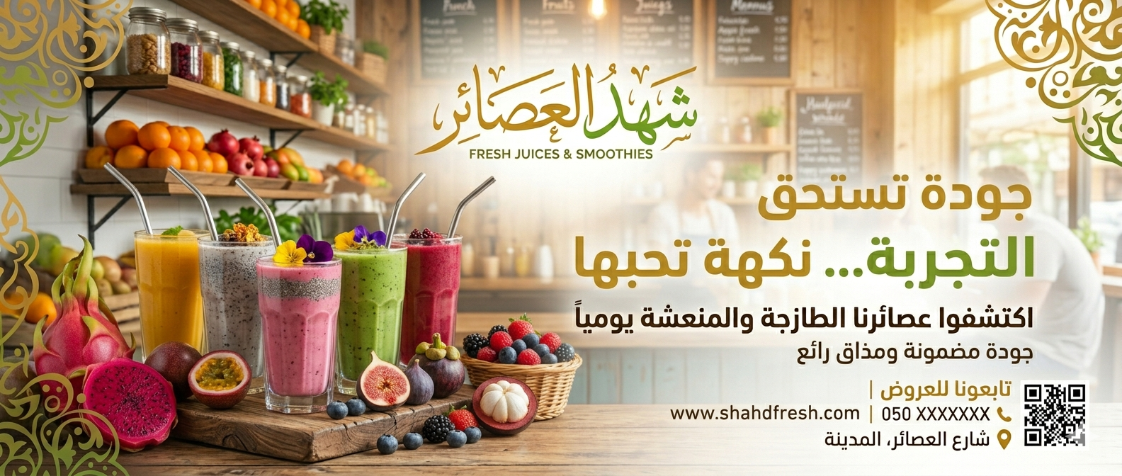 شهد العصائر
