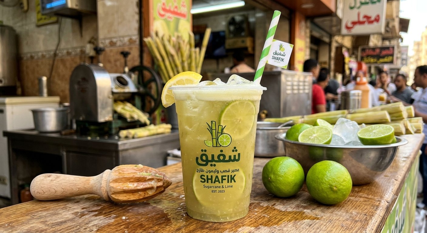 قصب بالليمون