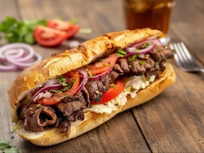 سندوتش كباب لحمه