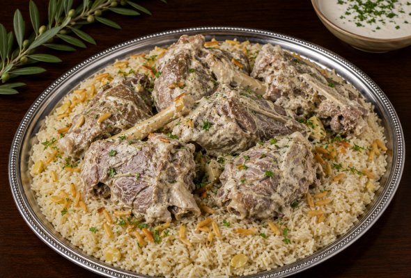 منسف على الطريقة الأردنية