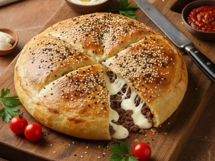 حواوشي إسكندراني لحم