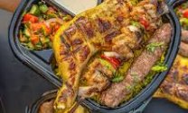 ربع دجاجة ورك + سيخ شيش