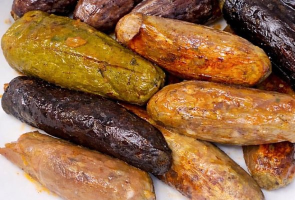 طبق محشي بتنجان ٢/١ كيلو