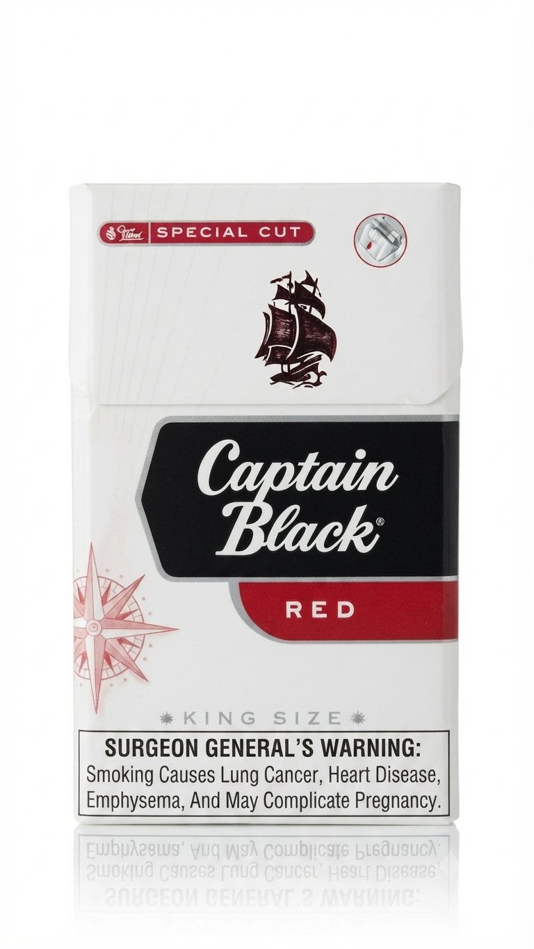CAPTAIN BLACK RED NEW