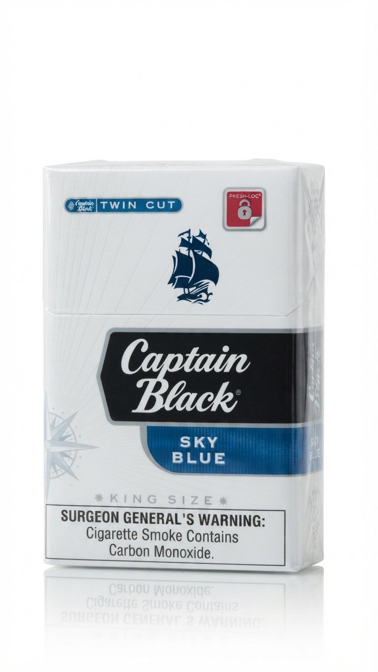 CAPTAIN BLACK SKY BLUE