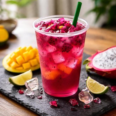 بوبا دراجون فروت