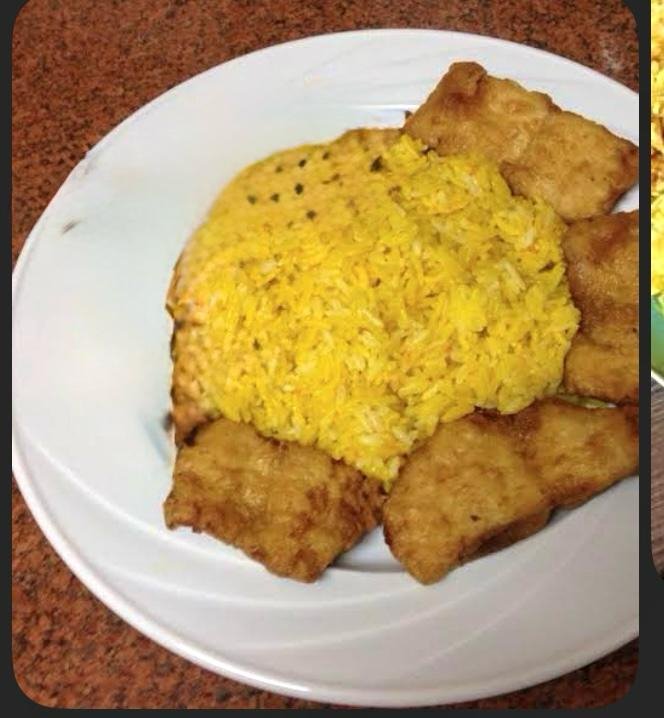 وجبة سمك فيليه+رز+سلطة