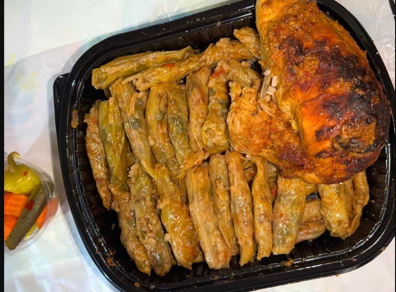 محشي كرنب + صدر
