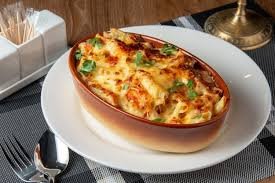 طاجن مكرونه بشاميل