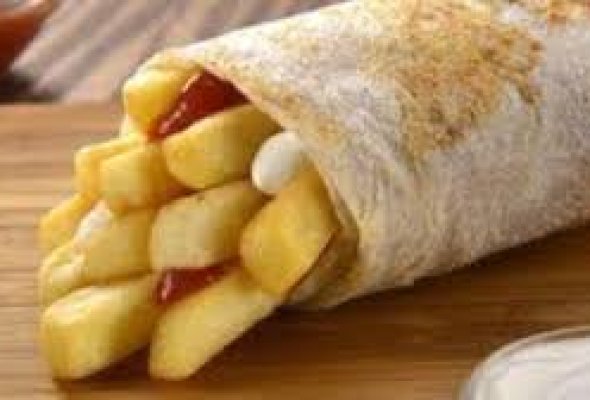 سندوتش بطاطس  سادة