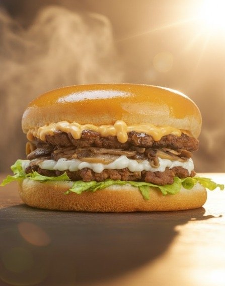 مشروم برجر